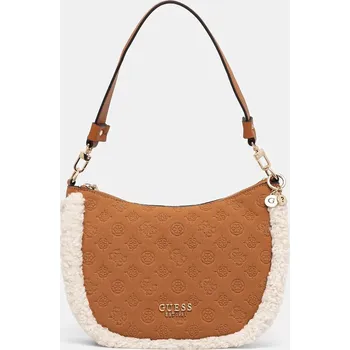 Kabelka Guess DAVIKA hnědá barva, HWPG94 97020 HWPG94.97020 88X, vel. ONE SIZE