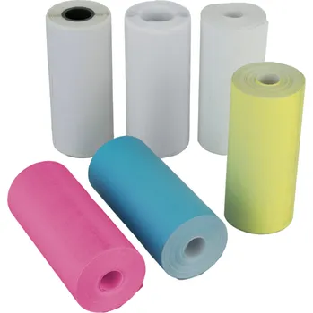 Papír pro tiskárny Kotouček termopapíru pro tiskárnu MiniPrint - barevné + samolepící 6 Ks