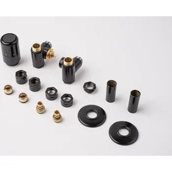 Radiátor P.m.h. Termostatický ventil pro ústřední vytápění Runa 6x7 cm černá RUN-L-B