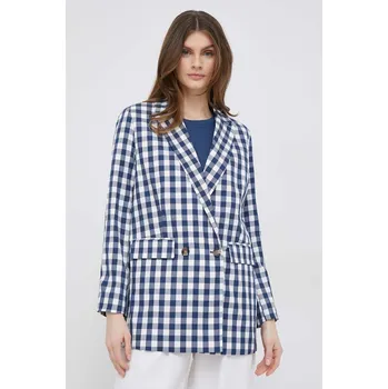 Dámské sako Sako Pepe Jeans Sandra tmavomodrá barva PL402161.0AA 59X, vel. XS