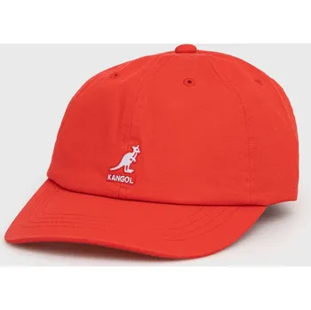 Módní doplněk Bavlněná čepice Kangol K5165HT.CG637 červená 33X, vel. ONE SIZE