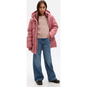 Pánská softshellová bunda GAP Dívčí Dětská prošívaná bunda s kapucí 786732-00 Velikost: L Tričko zdarma při nákupu nad 3000,-!