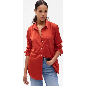 Dámská košile GAP Dámská Saténová košile 742560-04 Velikost: L Tričko zdarma při nákupu nad 3000,-!