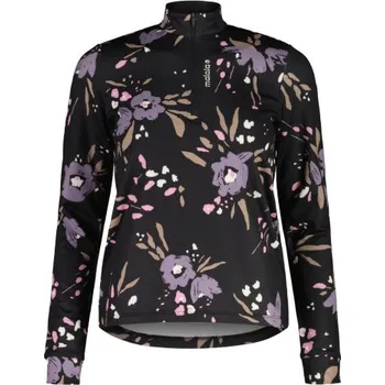 Dámská mikina Dámská mikina Maloja SAWANGM. - Deep Black Brushflower- černá XS