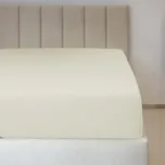 Prostěradlo jersey č.56 slonová kost 220x220
