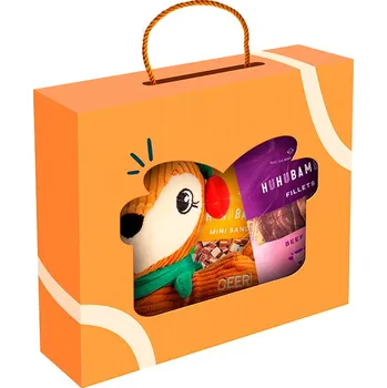 Pamlsek pro psa Huhubamboo PetCenter vánoční balíček pro psy