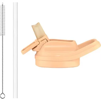 Láhev Pítko se silikonovým náustkem Cool Bottles Kiddie Cap 350 ml apricot