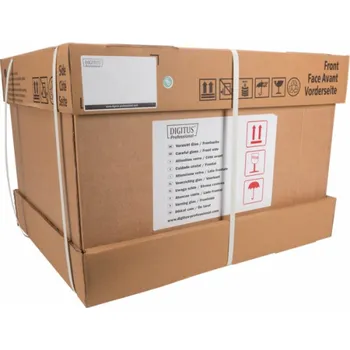 modulární přístroj a rozvaděč Digitus DN-19 20U-6/6-SW 19" nástěnná rozváděcí skříň (š x v x h) 600 x 998 x 600 mm 20 U černá, černá (RAL 9005)