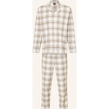 Pánské oblečení Boss Pánské Pyžamo Holiday, režná / béžová / světle šedá, 48