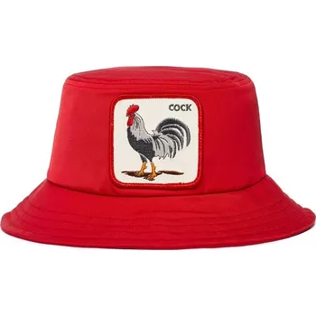 Čepice Bavlněná čepice Goorin Bros 105.0132 červená 33X, vel. L/XL