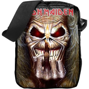 Iron Maiden Middle Finger Taška přes rameno Black