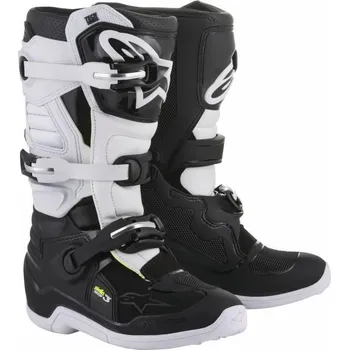 Moto obuv Boty STELLA TECH 3, ALPINESTARS (černé/bílé) 2026 38