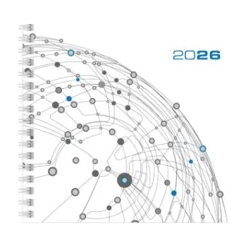 Diář Wochenbuch Assessor 2026 - Bürokalender 15,8x14,7 cm - 1 Woche auf 2 Seiten - mit Drahtkammbindung - Buchkalender - Notizbuch - 790-0098 (DE)