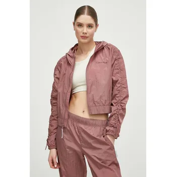 Pánská větrovka Bunda Calvin Klein Performance 00GWS4O515 růžová 34X, vel. M