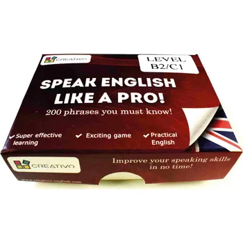 Anglický jazyk Speak English Like a Pro! (B2-C1)