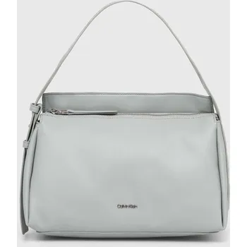 Kabelka Kabelka Calvin Klein šedá barva, K60K611661 50X, vel. ONE SIZE