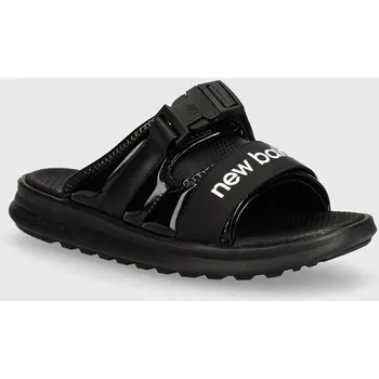 Dámské pantofle Pantofle New Balance dámské, černá barva, SWA330D3 99X, EUR 36.5