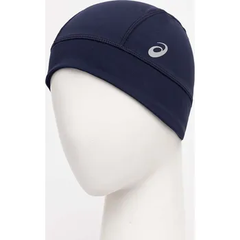 Čepice Čepice Asics tmavomodrá barva, z tenké pleteniny, 3013A900 3013A900.400 59X, vel. ONE SIZE