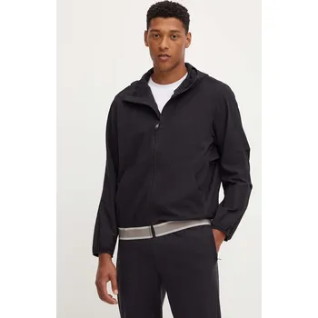 Pánská větrovka Tréninková bunda Calvin Klein Performance černá barva, přechodná, 00GMF4O505 99X, vel. M