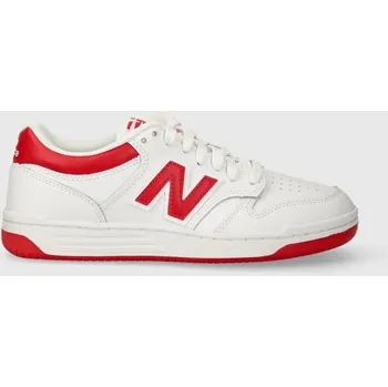 Pánské tenisky Sneakers boty New Balance BB480LTR červená barva 33X, EUR 38