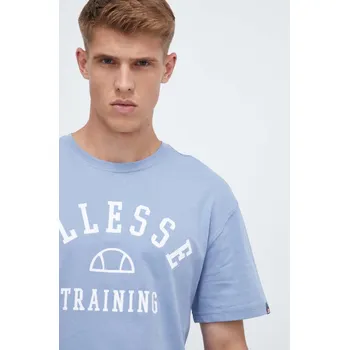 Pánské tričko Bavlněné tričko Ellesse SHN15260 modrá 55X, vel. S