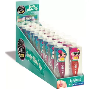 Lesk na rty Lesk na rty Syrenki CRAZY CHIC od CLEMENTONI