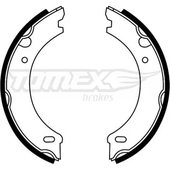 Brzdová čelist Sada brzdových čelistí TOMEX Brakes TX 22-09