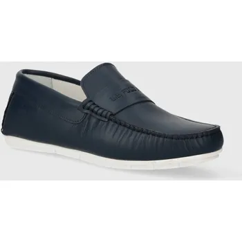 Dámské mokasíny Kožené mokasíny U.S. Polo Assn. RIVER RIVER003M.4L1 námořnická modř 59X, EUR 46