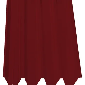 plechová krytina SATJAM Plech trapézový SAT50 střešní PE25 tl. 0,5 mm RAL 3009 oxidovaně červený