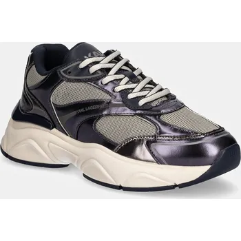 Pánské tenisky Tenisky Karl Lagerfeld KOMET fialová barva, KL56524M KL56524M.0AS 45X, EUR 42