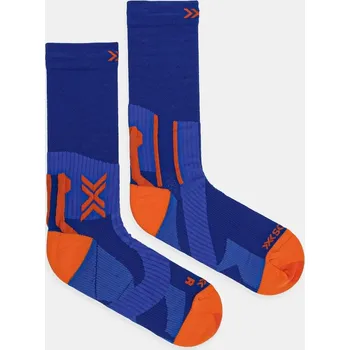 Pánské ponožky Ponožky X-Socks Run Perform Warm Crew RQPWW24U XS.RQPWW24U modrá 57X, vel. 35/38