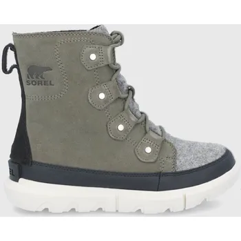 Dívčí obuv Sněhule Sorel SOREL EXPLOER II 1959381.Sage.Fawn zelená 77X, EUR 36