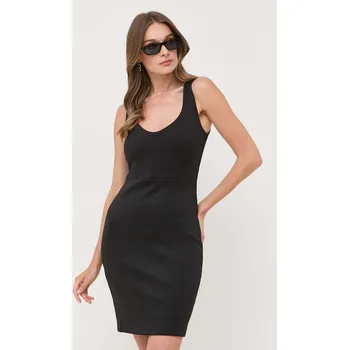 Dámské šaty Šaty Guess RAE černá barva, mini, W3YK26 K9UN2 W3YK26.K9UN2 99X, vel. S