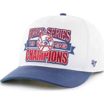 Kšiltovka Bavlněná baseballová čepice 47 brand MLB New York Yankees BCWS.ARCHH17CTP.WH96 bílá 00X, vel. ONE SIZE