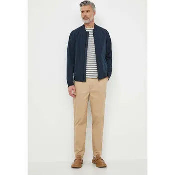 Kalhoty Michael Kors pánské, béžová barva, přiléhavé CS4301BDR2 80X, vel. 36/32