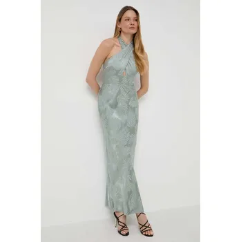 Dámské šaty Šaty Guess AUBREE W4GK60.WFDF0 zelená 70X, vel. M