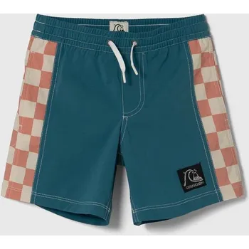 Pánské kraťasy Kraťasy Quiksilver ORIGINAL YTH nastavitelný pas AQBJV03044 modrá 55X, vel. 130