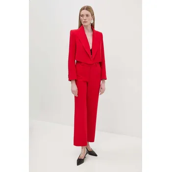 Dámské kalhoty Kalhoty Drykorn 80794.120247 červená 33X, vel. 26/32