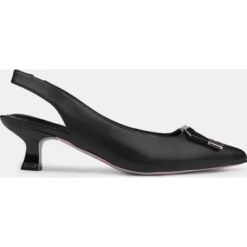 Dámské lodičky Baťa Red Label slingback lodičky s nízkým podpatkem 6216271 černé, vel. 36
