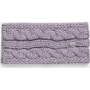 Čepice Čelenka MICHAEL Michael Kors fialová barva, 539808 04X, vel. ONE SIZE