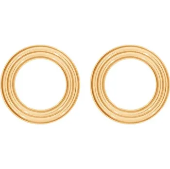 Náušnice Pozlacené náušnice Lilou Etno 171/15/KOL/NO2/PO zlatá GLD, vel. ONE SIZE