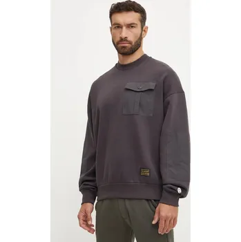 Pánská mikina Mikina Champion pánská, šedá barva, hladká, 220421 90Y, vel. S