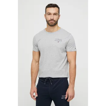 Pánské tričko Bavlněné tričko Tommy Hilfiger UM0UM02916.PPYX šedá 90X, vel. S