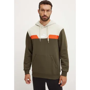 Pánská mikina Mikina Puma 681731 zelená 87D, vel. S