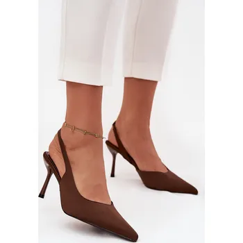 Dámské lodičky Boto Lodičky s odhalenými patami Lenira Barva: Béžová, Velikost: 40