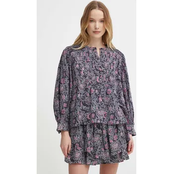 Dámská halenka Halenka Pepe Jeans DOTTIE dámská, šedá barva, vzorovaná, PL304823 90X, vel. XS