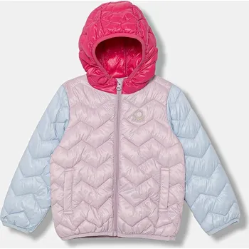 Chlapecká bunda Dětská bunda United Colors of Benetton fialová barva, 21INGN02Z 21INGN02Z.P.Season.9BYA 04X, vel. 98