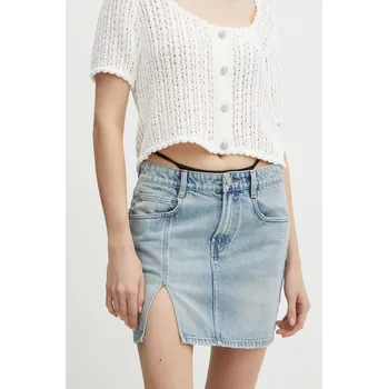 Dámská sukně Džínová sukně Miss Sixty 6L2KJ0290000 KJ0290 mini, 6L2KJ0290000 modrá 50X, vel. S