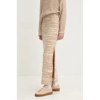 Dámská sukně Sukně Billabong Hazy Sun béžová barva, maxi, EBJKK03000 80M, vel. L