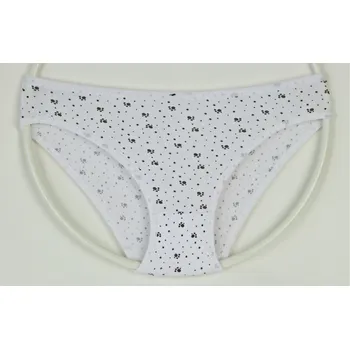 Dámské spodní prádlo TIMANNI Bambusové kalhotky vzor 518 Velikost: M - L, Barva: bílá